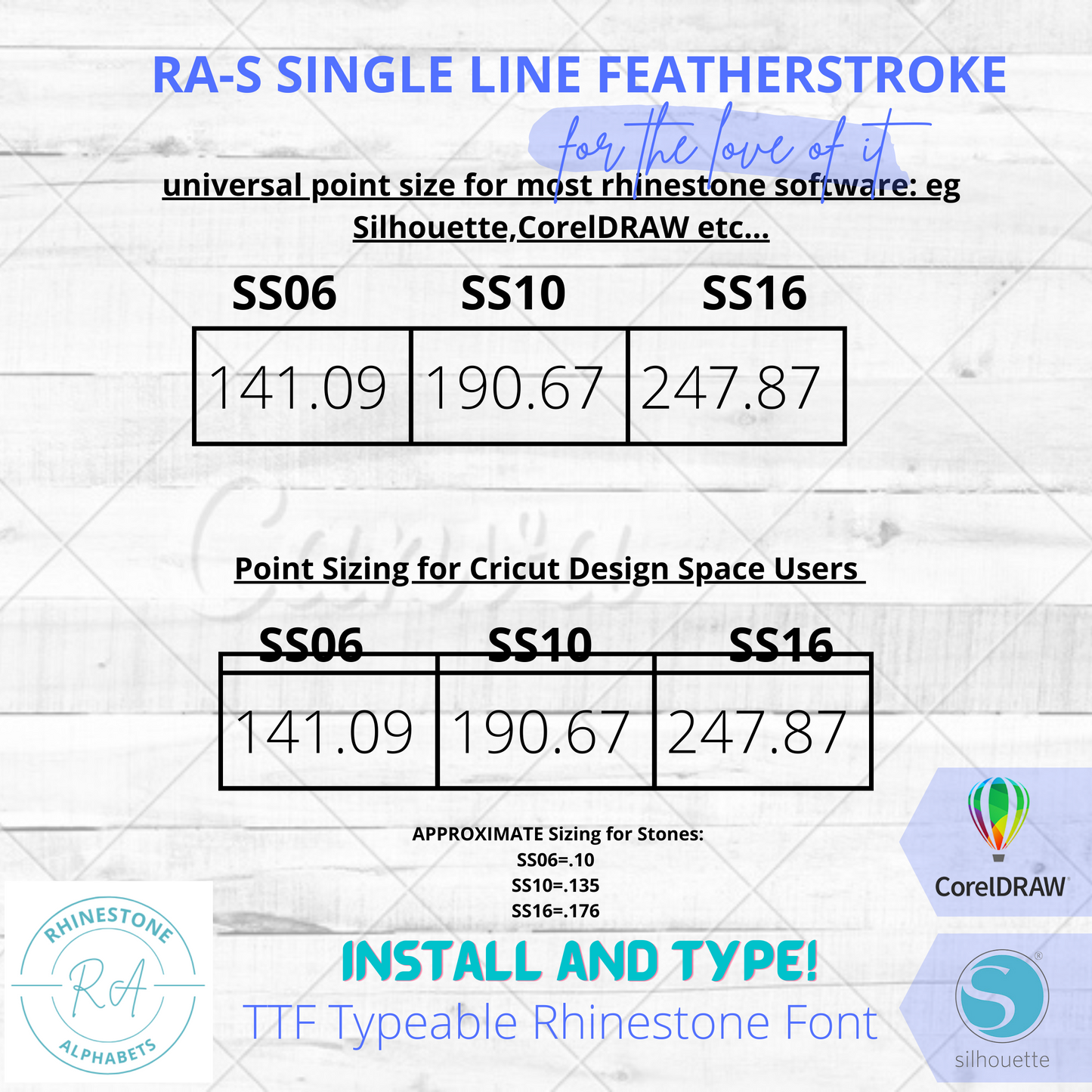 RA-S Singleline Featherstroke
