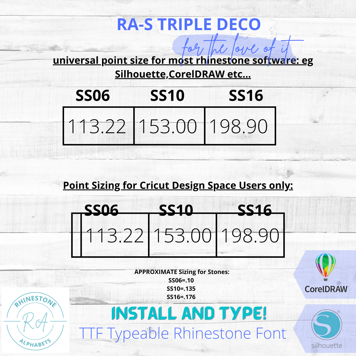 RA-S Triple Line Deco