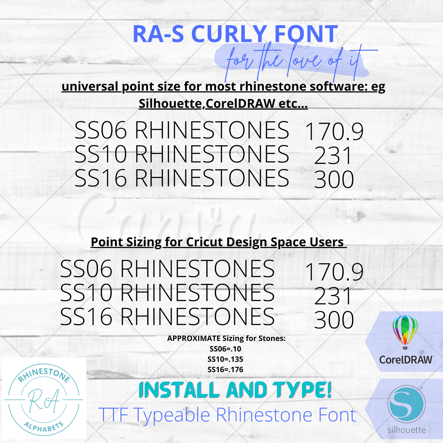 RA-S Curlyfont