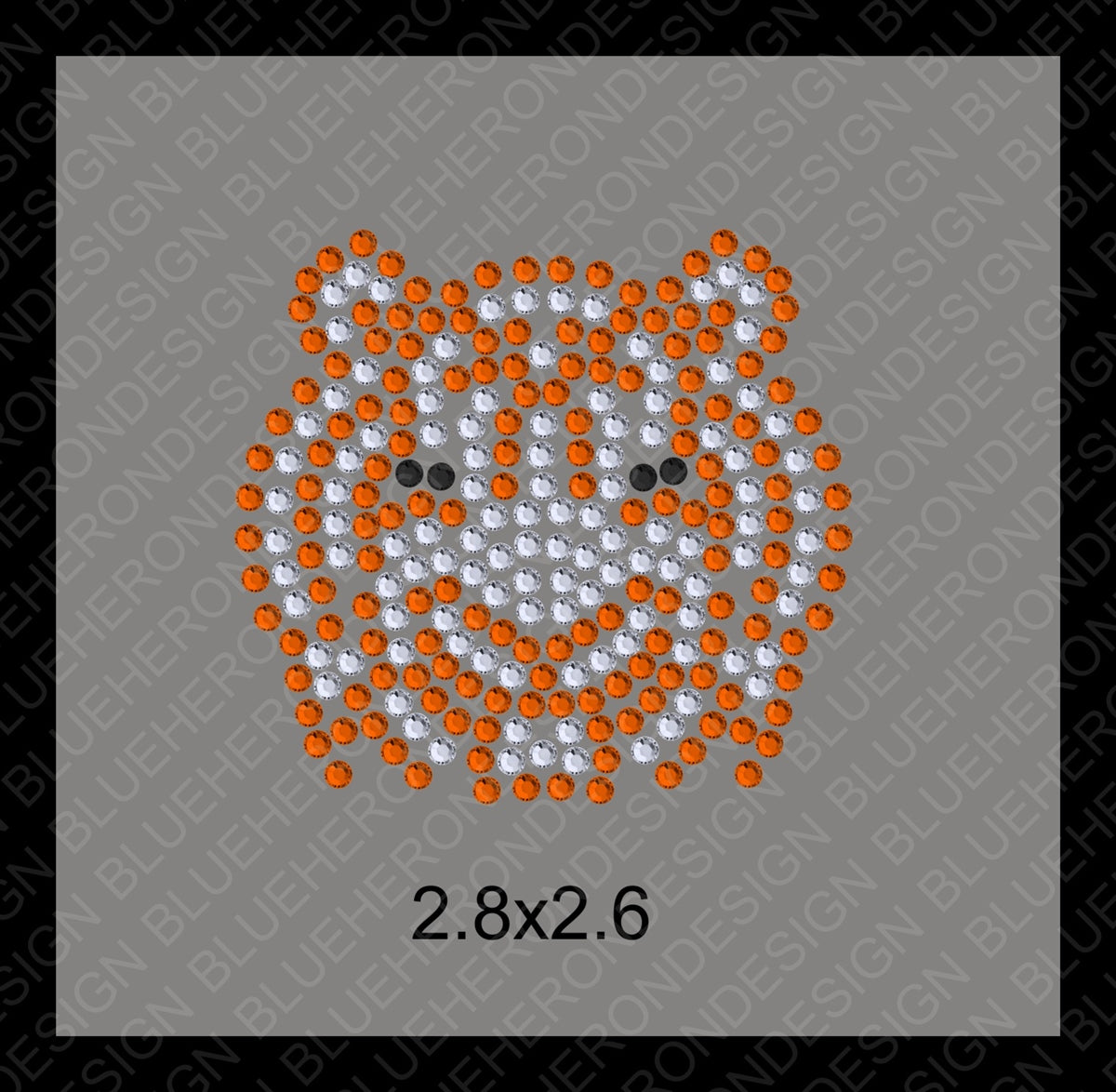 Tiny Tigers Rhinestone TTF Alphabets and Rhinestone Designs