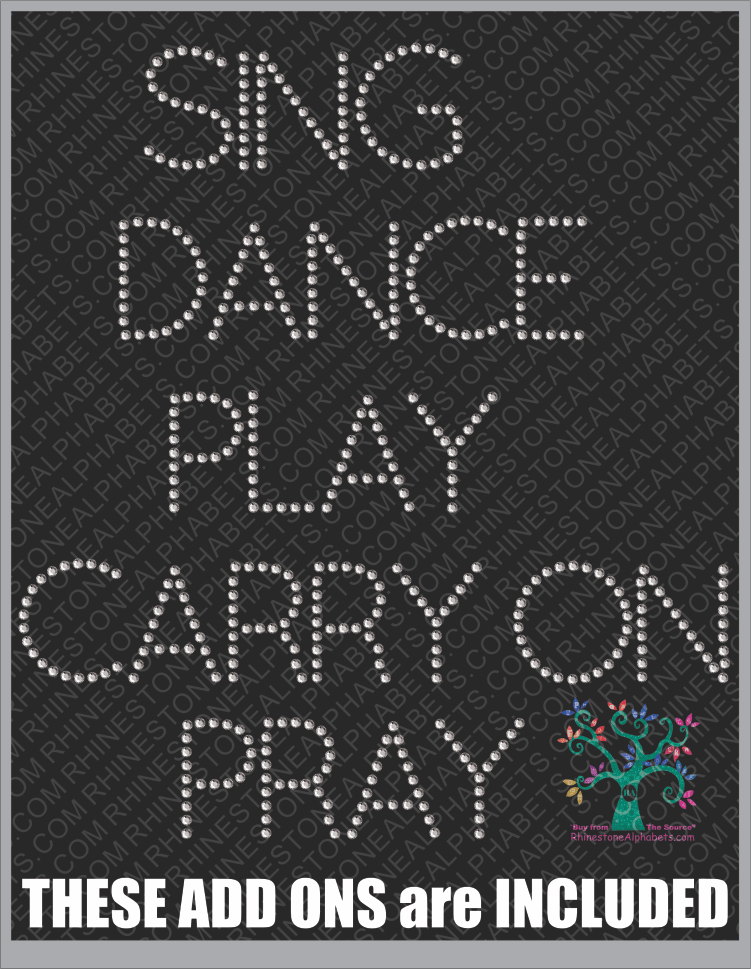 Keep Calm Style 2 ,TTF Rhinestone Fonts & Rhinestone Designs