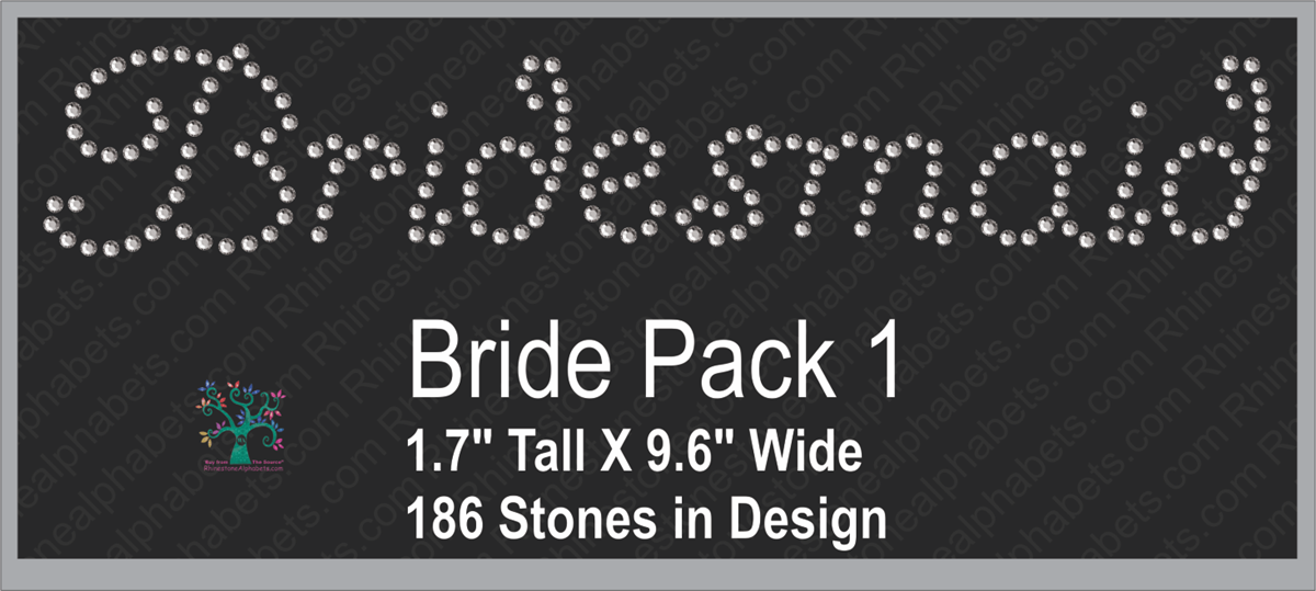 Bride 8 :Bride Pack 1 ,TTF Rhinestone Fonts & Rhinestone Designs