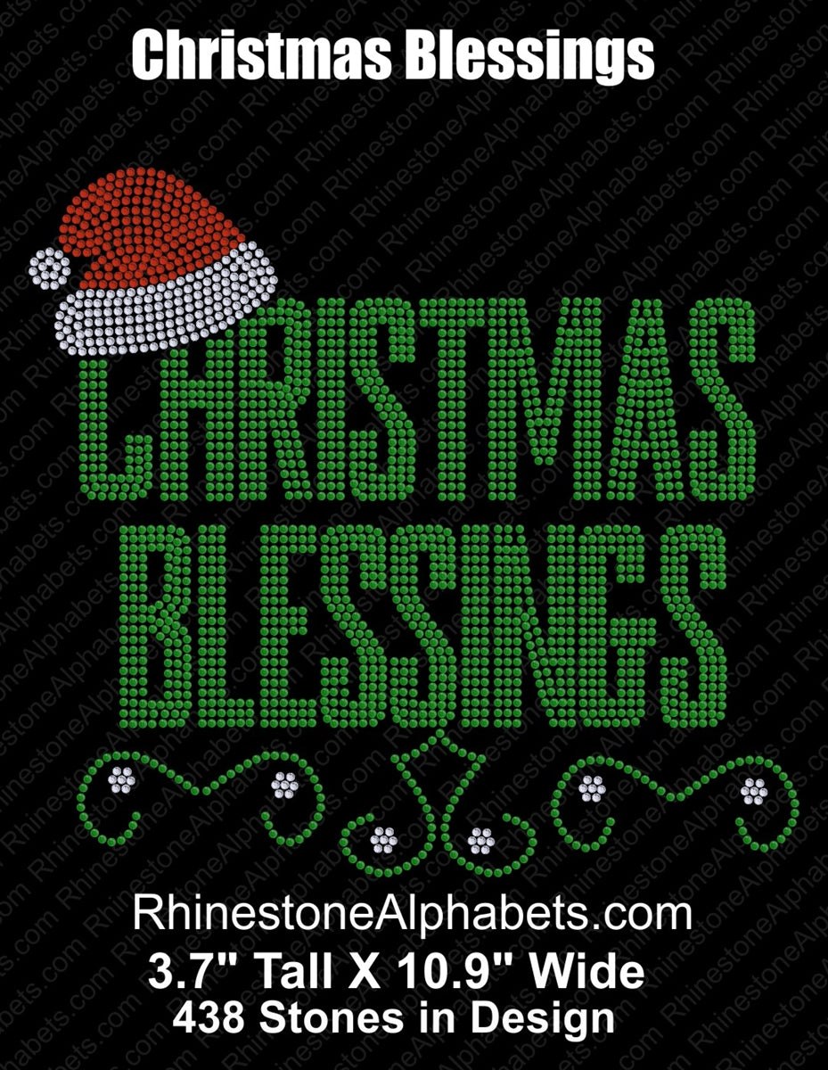 Christmas Blessings  Coming Soon! ,TTF Rhinestone Fonts & Rhinestone Designs