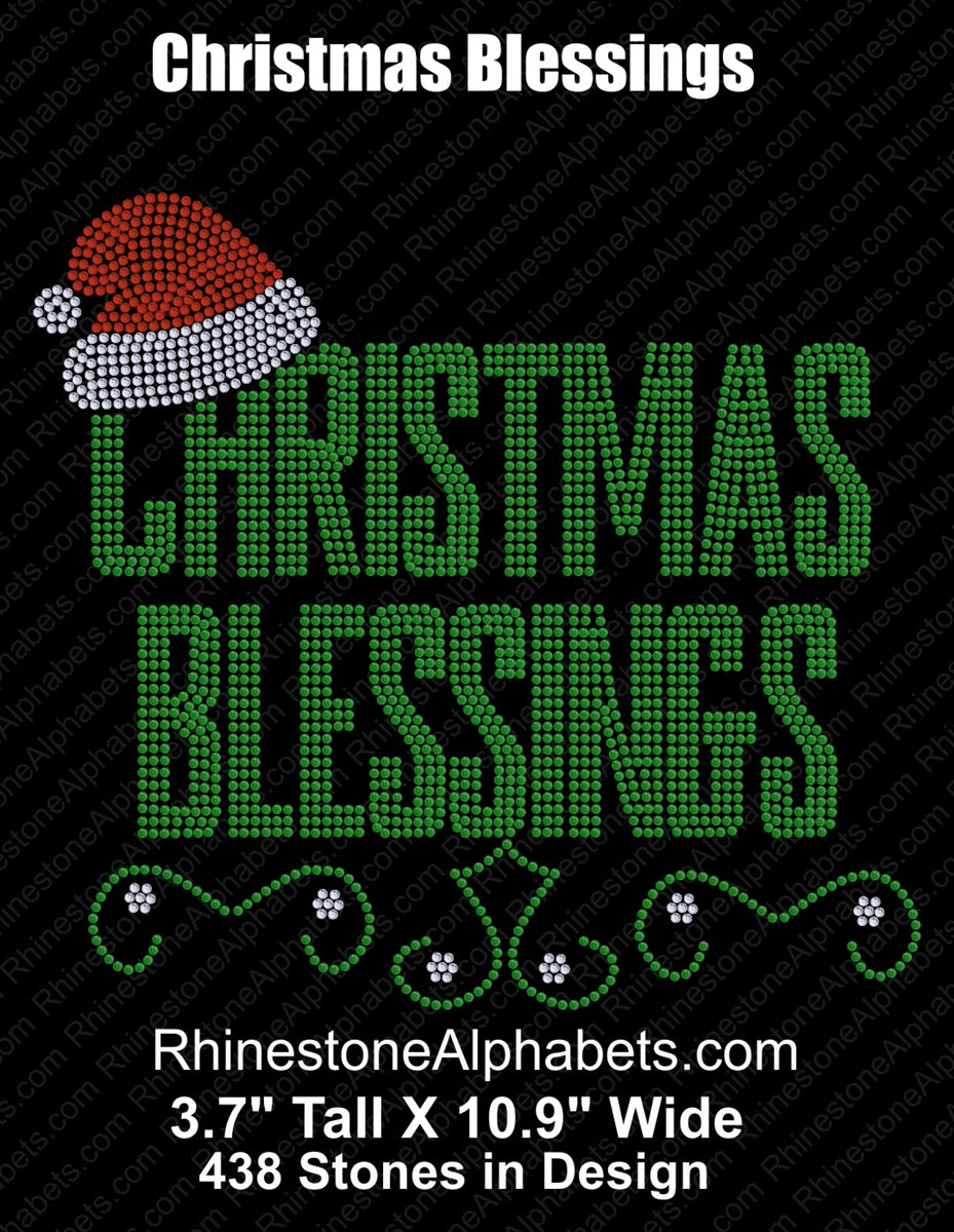 Christmas Blessings Coming Soon! ,TTF Rhinestone Fonts & Rhinestone Designs
