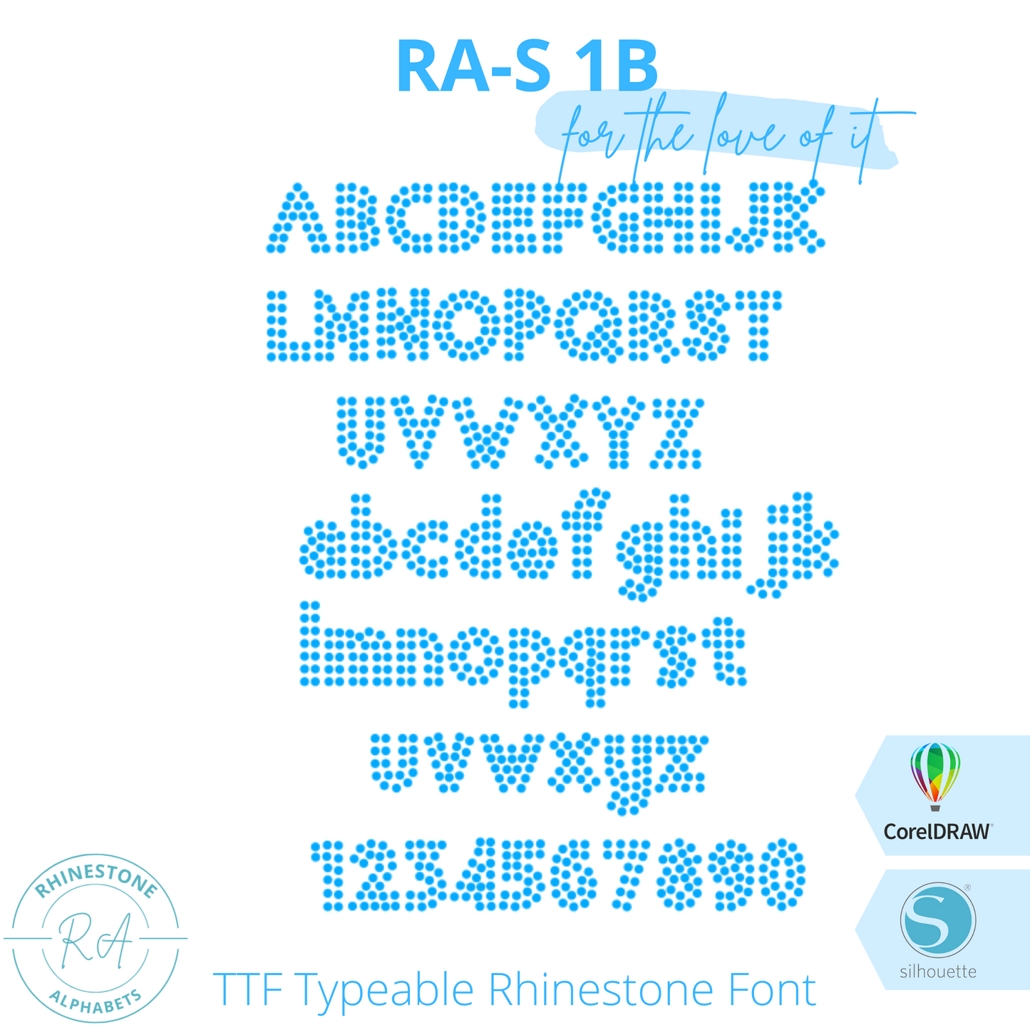 RA-S Round 1B - RhinestoneAlphabets