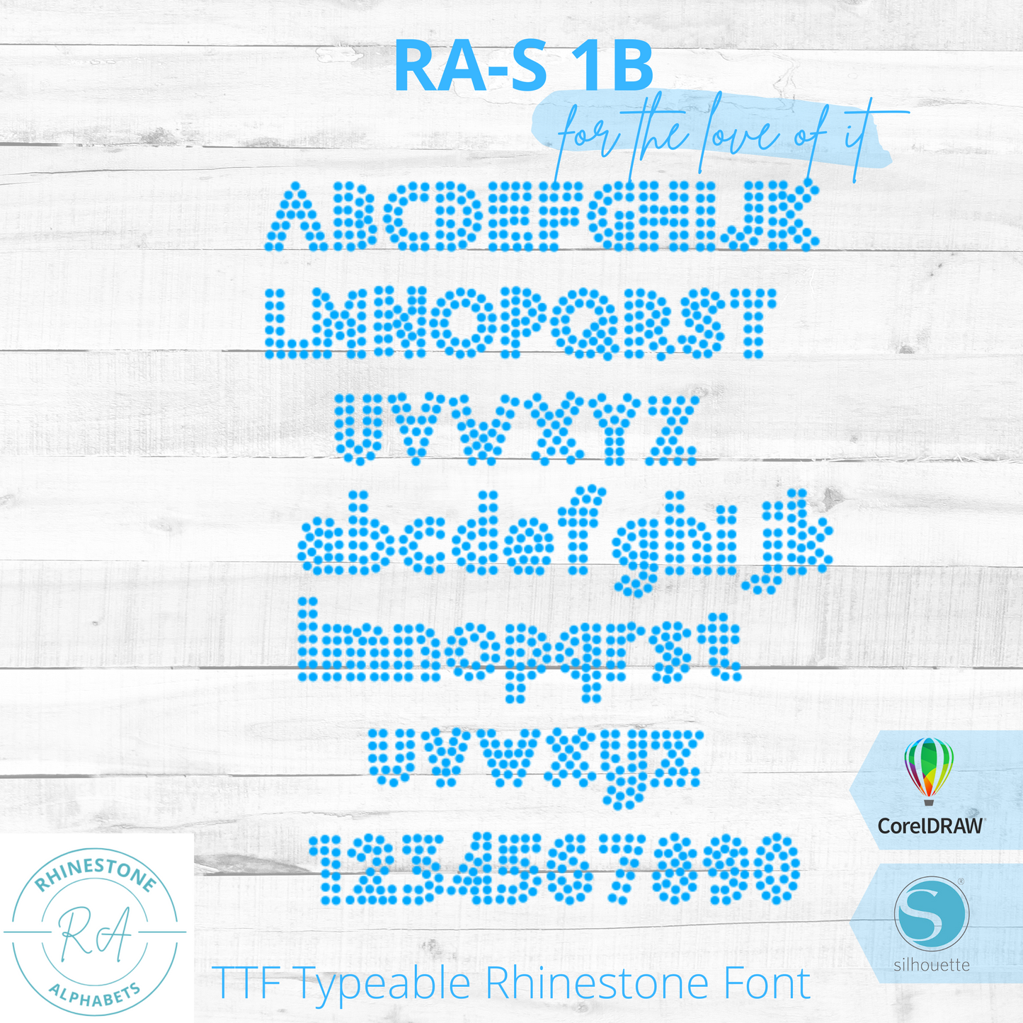 RA-S Round 1B - RhinestoneAlphabets