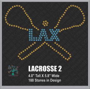 LACROSSE DESIGN 2 ,TTF Rhinestone Fonts & Rhinestone Designs