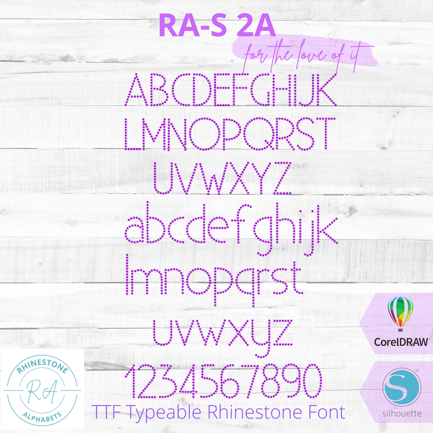 RA-S Round 2A - RhinestoneAlphabets