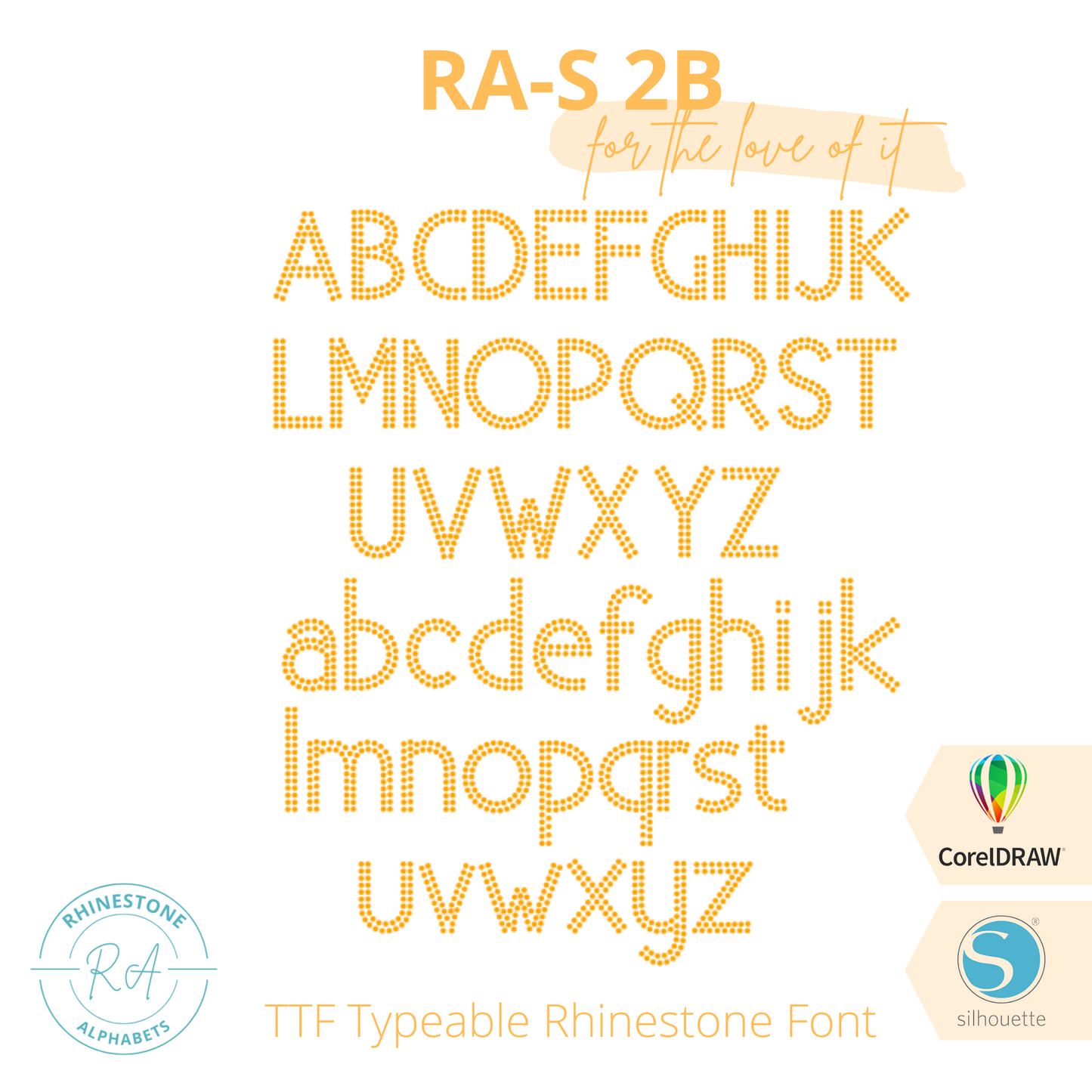 RA-S Round 2B - RhinestoneAlphabets