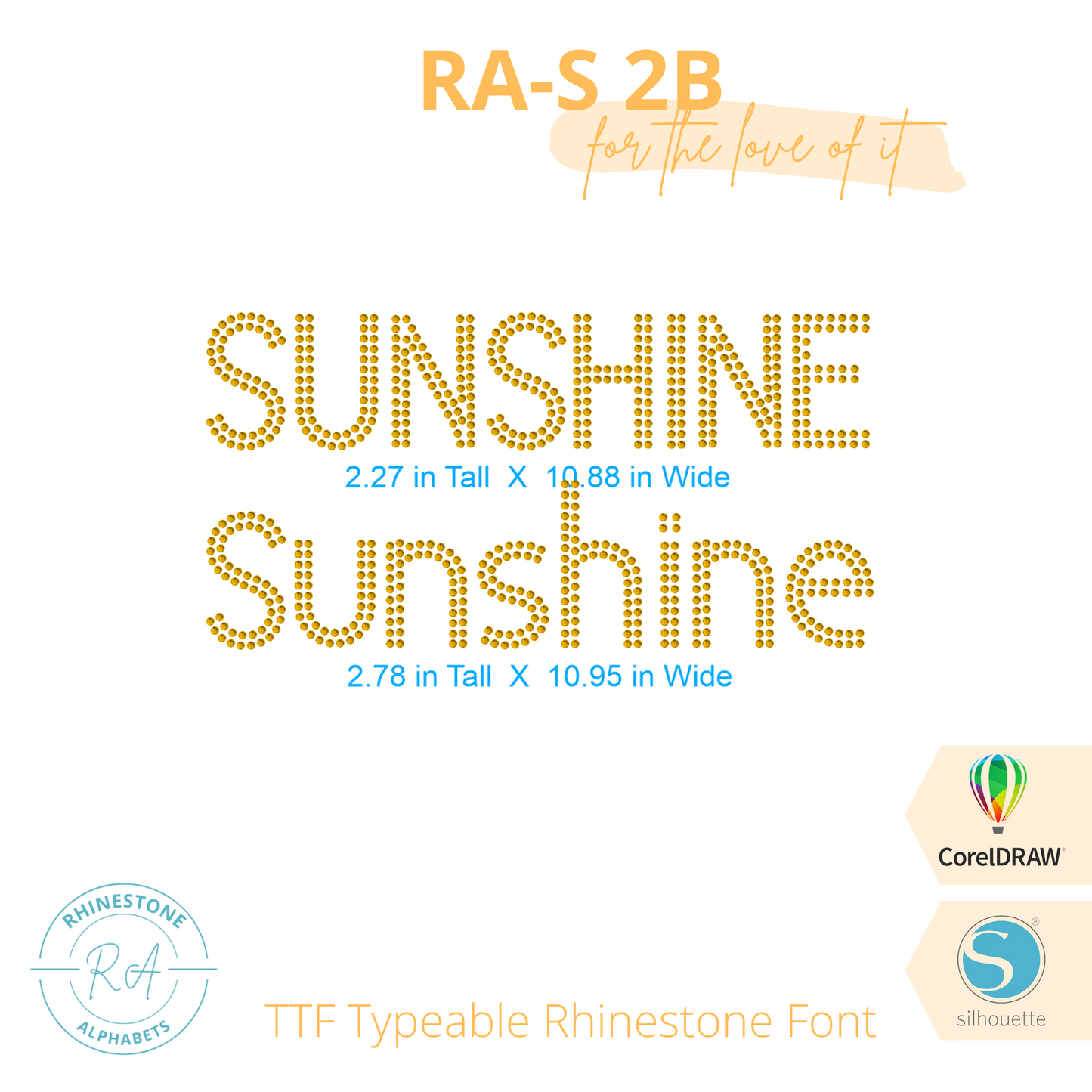 RA-S Round 2B - RhinestoneAlphabets