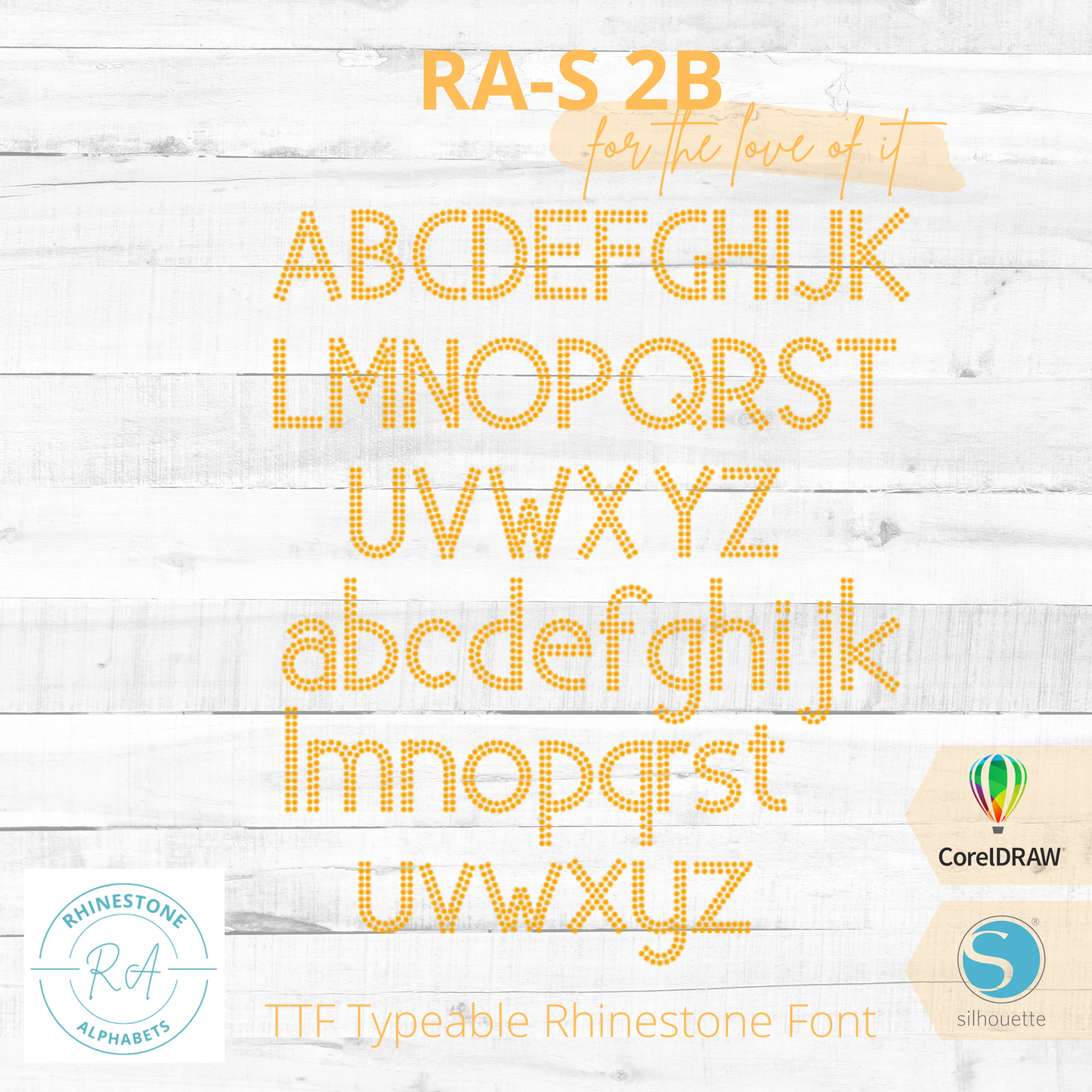 RA-S Round 2B - RhinestoneAlphabets