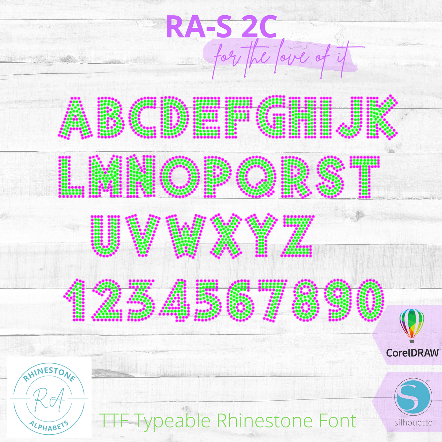 RA-S Round 2C - RhinestoneAlphabets