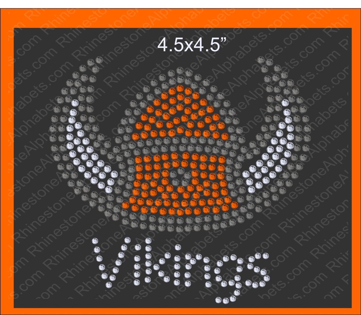 Tiny Vikings1 Rhinestone TTF Alphabets and Rhinestone Designs