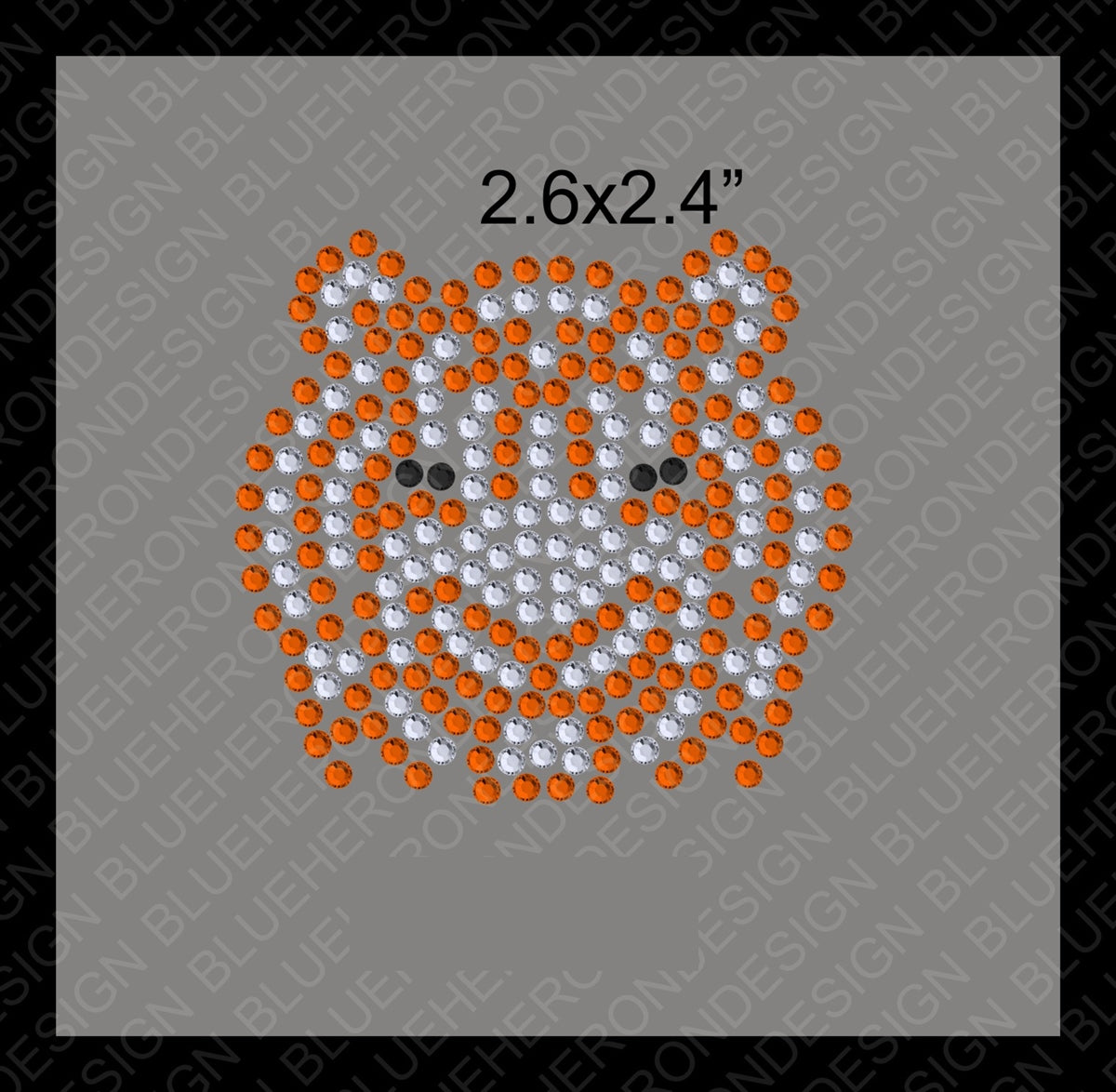 Tiny Tigers DSG File Rhinestone TTF Alphabets and Rhinestone Designs