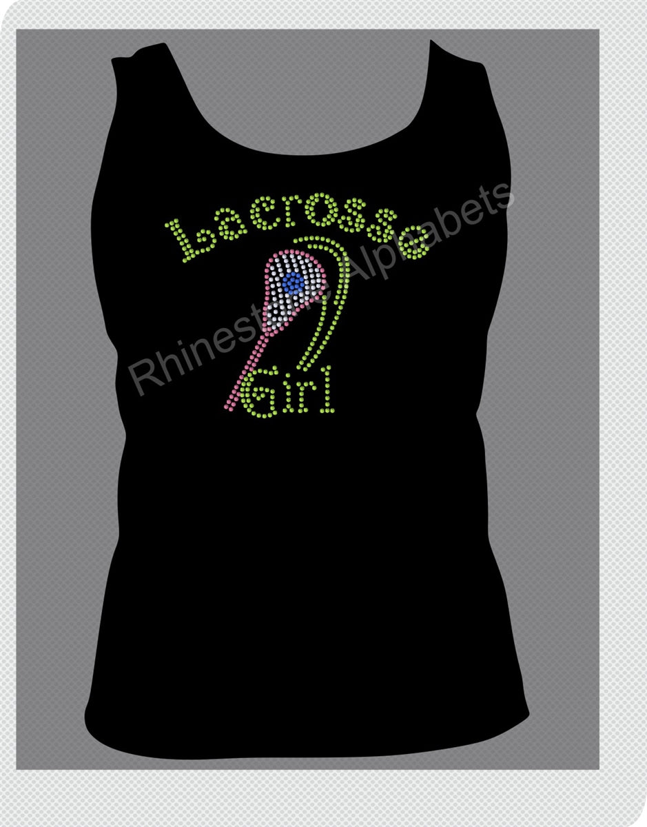 Lacrosse Mom 1 & Lacrosse Girl 1 ,TTF Rhinestone Fonts & Rhinestone Designs