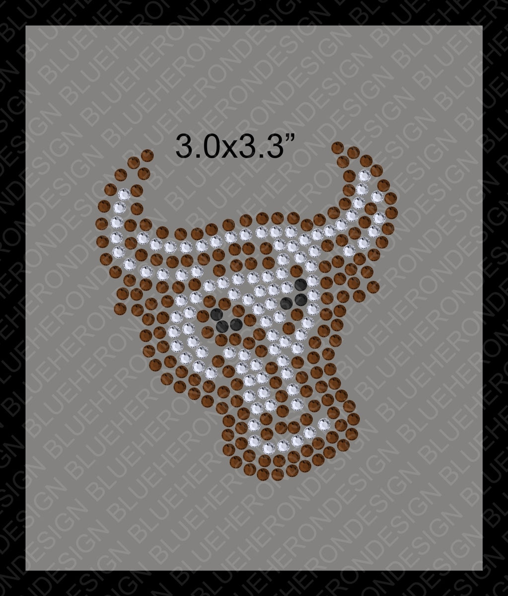 Tiny Bulls ,TTF Rhinestone Fonts & Rhinestone Designs