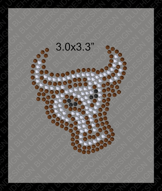 Tiny Bulls ,TTF Rhinestone Fonts & Rhinestone Designs