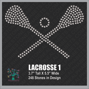 LACROSSE DESIGN 1 ,TTF Rhinestone Fonts & Rhinestone Designs