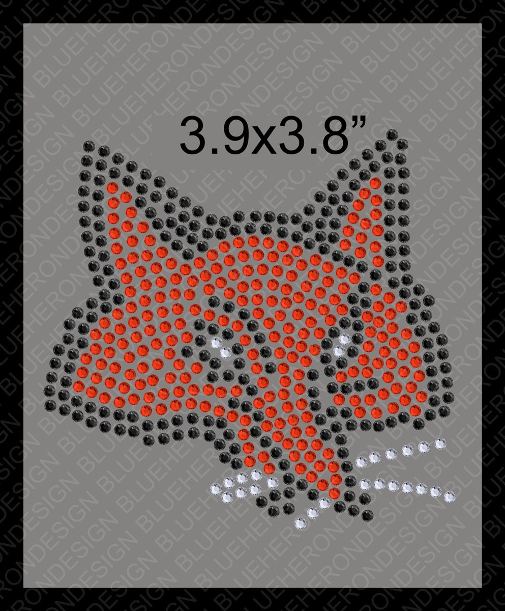 Tiny Fox1 DSG File ,TTF Rhinestone Fonts & Rhinestone Designs