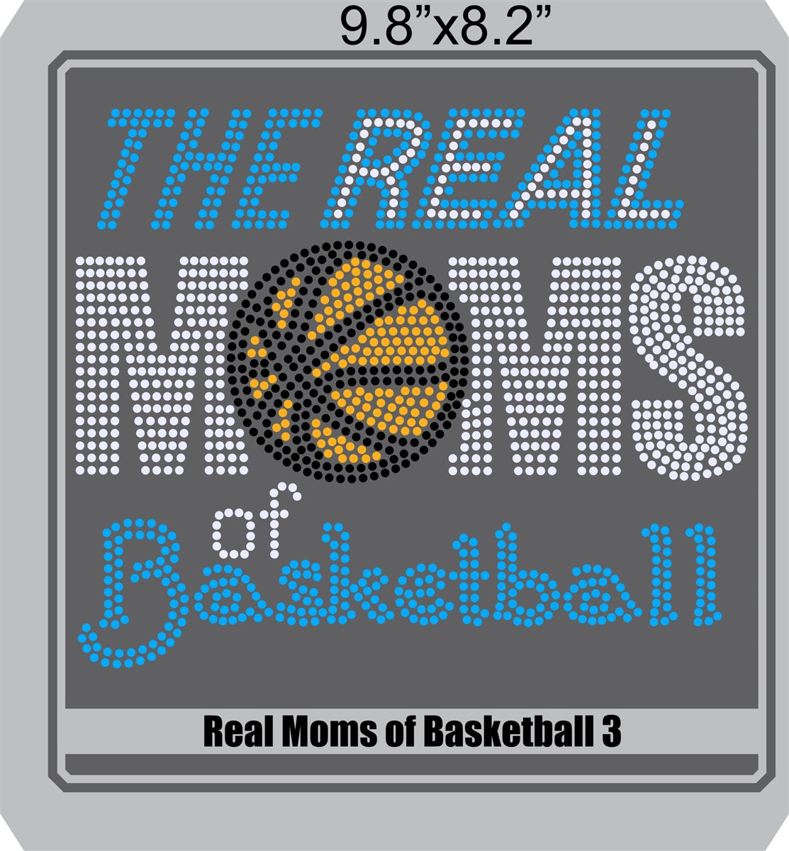 Real Moms of Baskeball 3 ,TTF Rhinestone Fonts & Rhinestone Designs