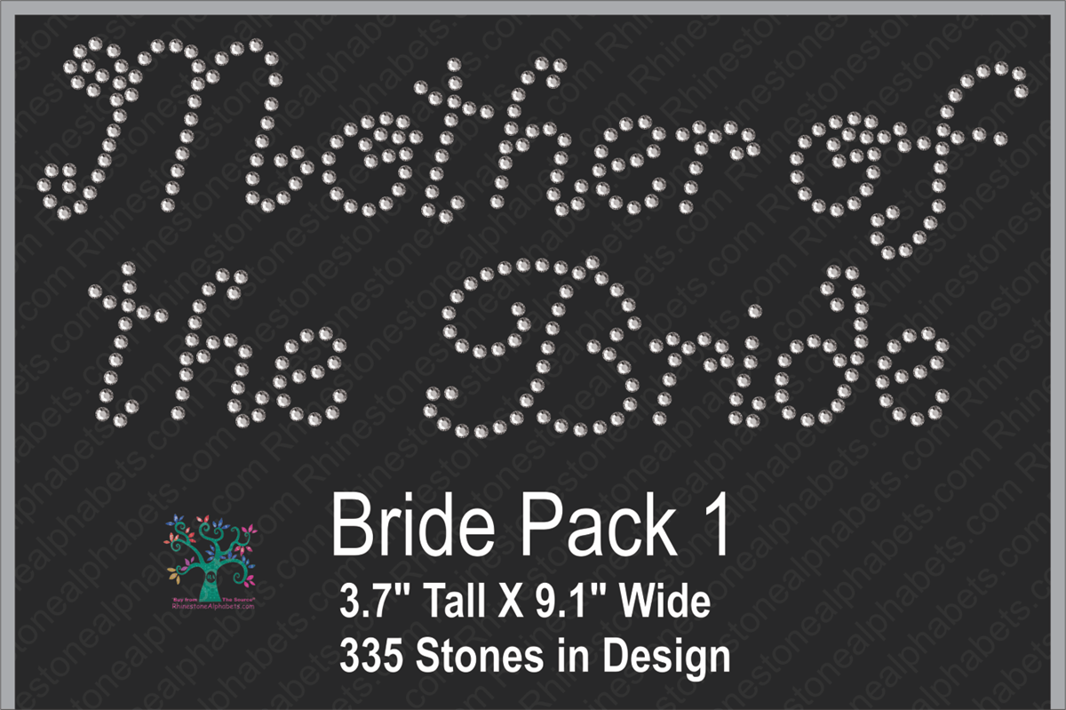 Bride 8 :Bride Pack 1 ,TTF Rhinestone Fonts & Rhinestone Designs