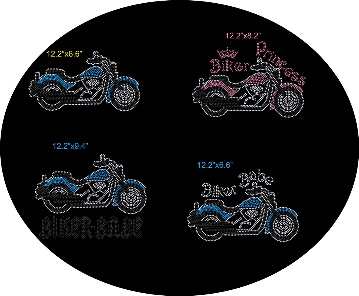 Bikers1234 Combo ,TTF Rhinestone Fonts & Rhinestone Designs