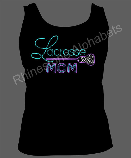 Lacrosse Mom 3 ,TTF Rhinestone Fonts & Rhinestone Designs