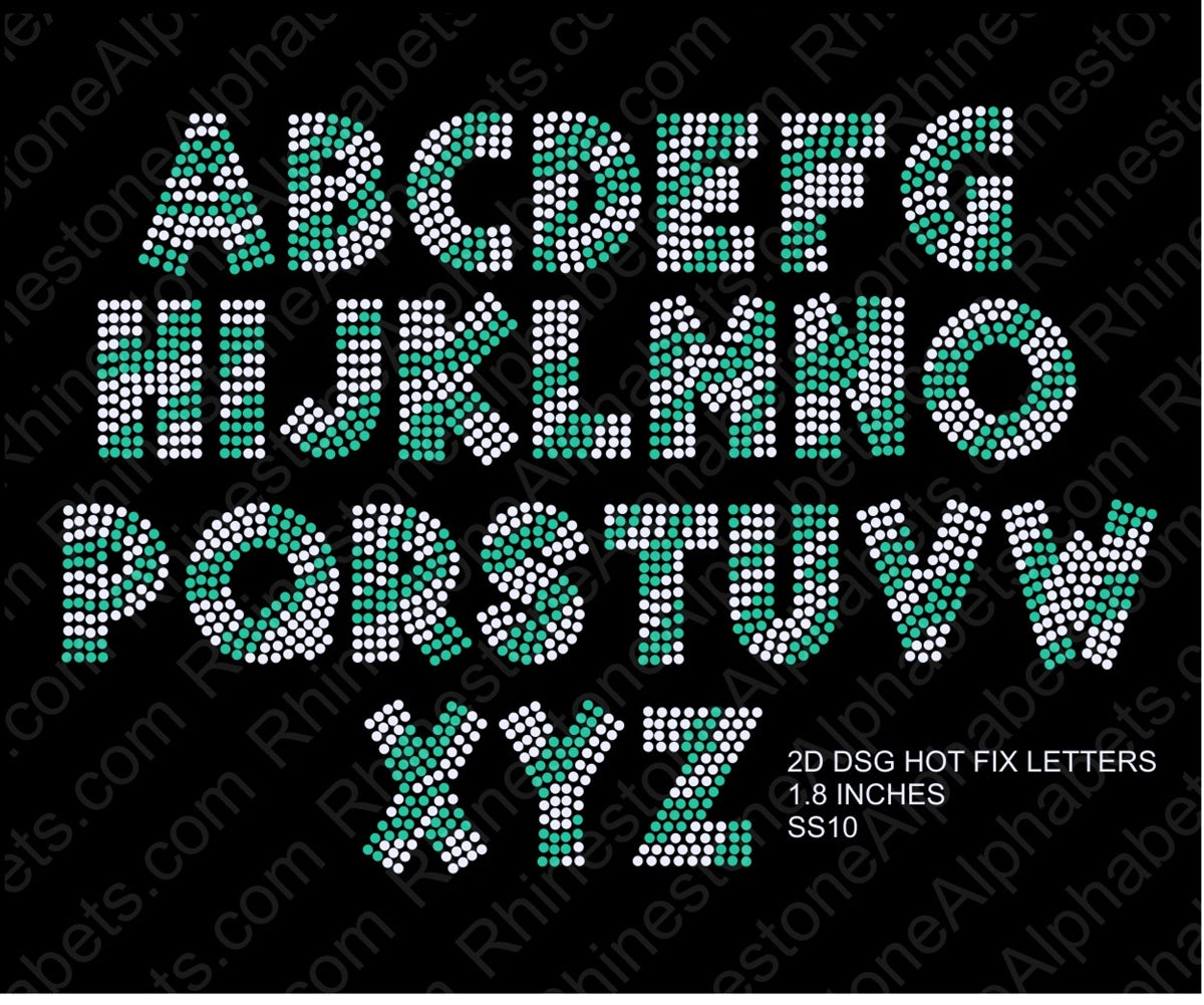 2D dsg file ,TTF Rhinestone Fonts & Rhinestone Designs