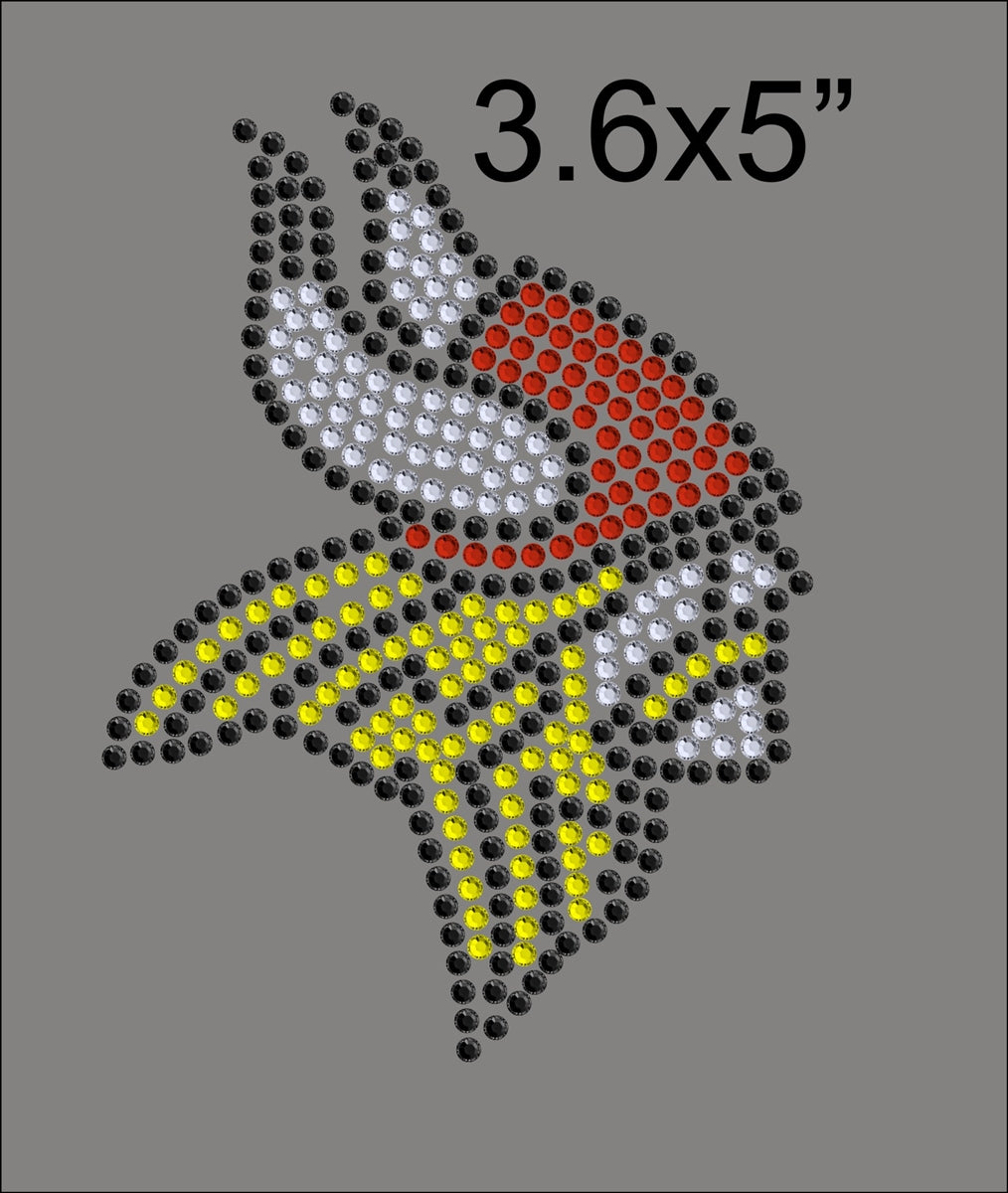 Tiny Viking Rhinestone TTF Alphabets and Rhinestone Designs