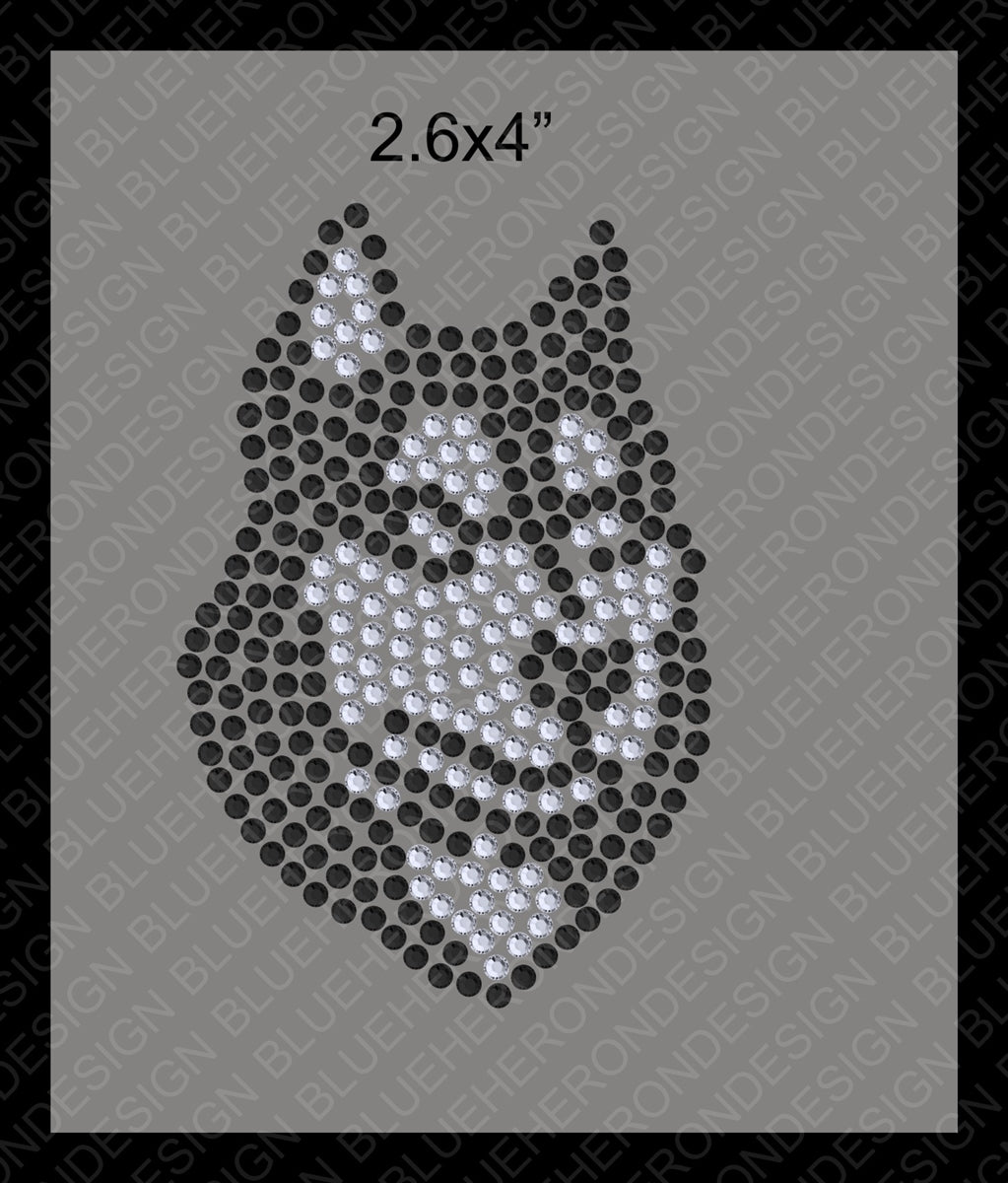 Tiny Huskies ,TTF Rhinestone Fonts & Rhinestone Designs