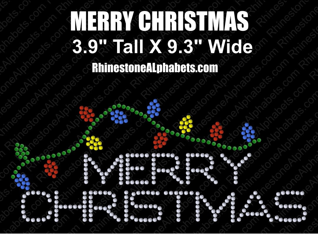 Merry Christmas ,TTF Rhinestone Fonts & Rhinestone Designs