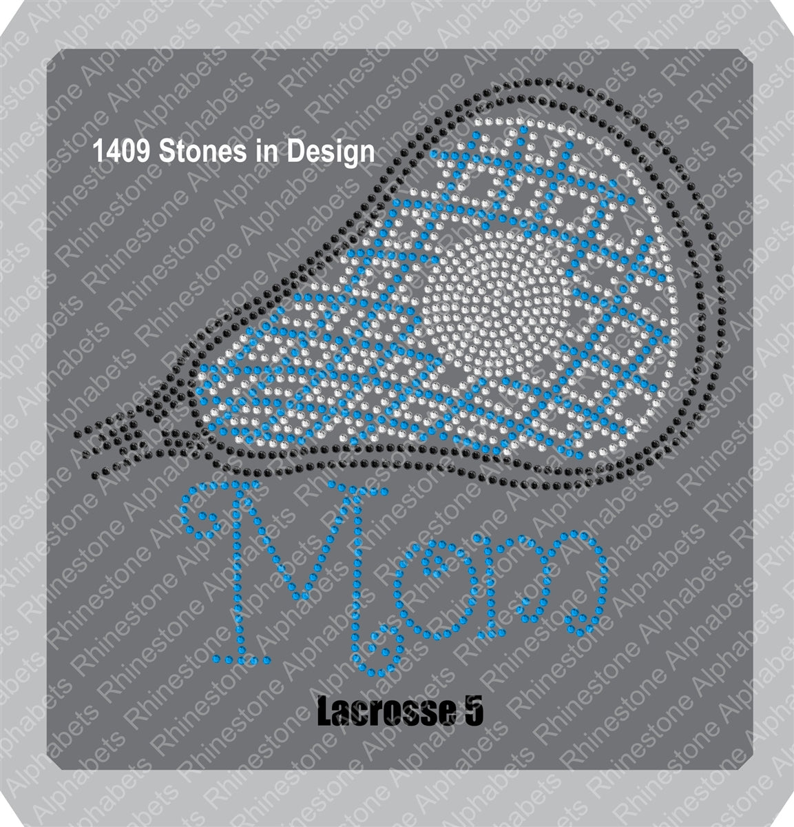 Lacrosse 5 ,TTF Rhinestone Fonts & Rhinestone Designs