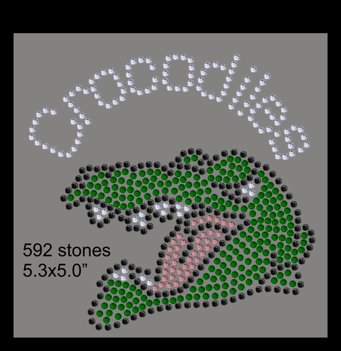 Tiny Crocodile ,TTF Rhinestone Fonts & Rhinestone Designs