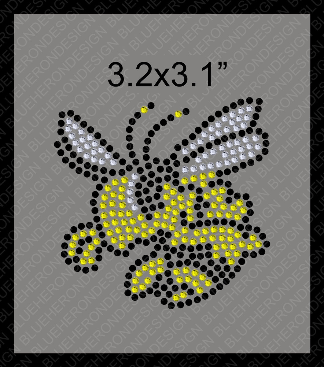 Tiny Hornet DSG File ,TTF Rhinestone Fonts & Rhinestone Designs