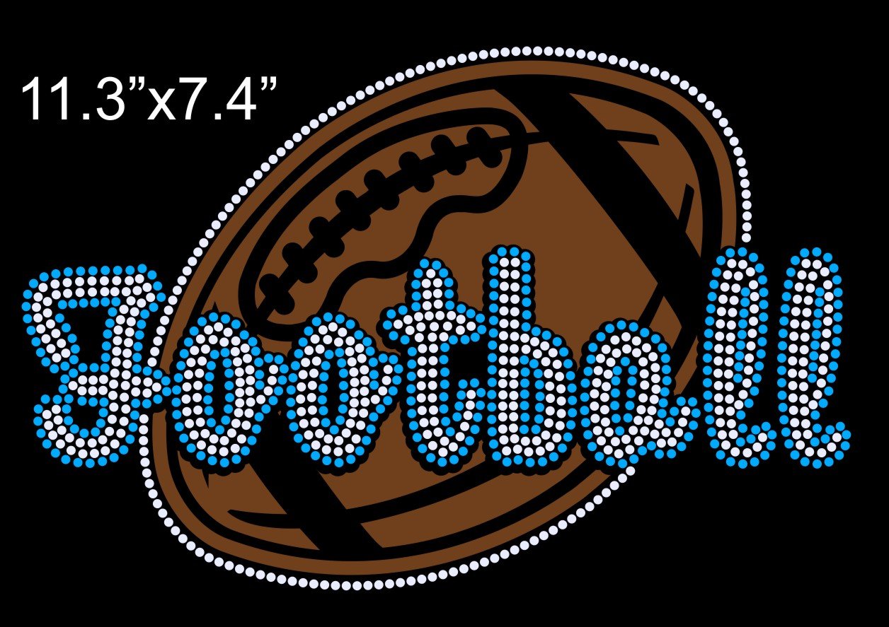 Football3-18a - RhinestoneAlphabets