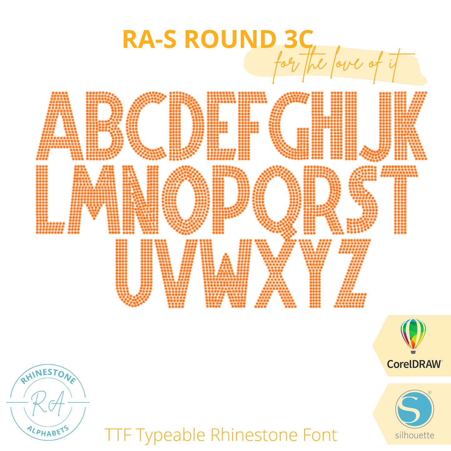 RA-S Round 3C - RhinestoneAlphabets