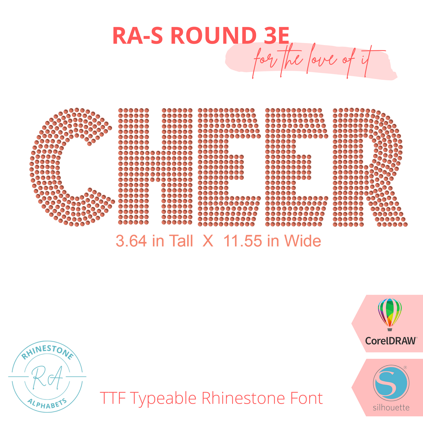 RA-S Round 3E - RhinestoneAlphabets