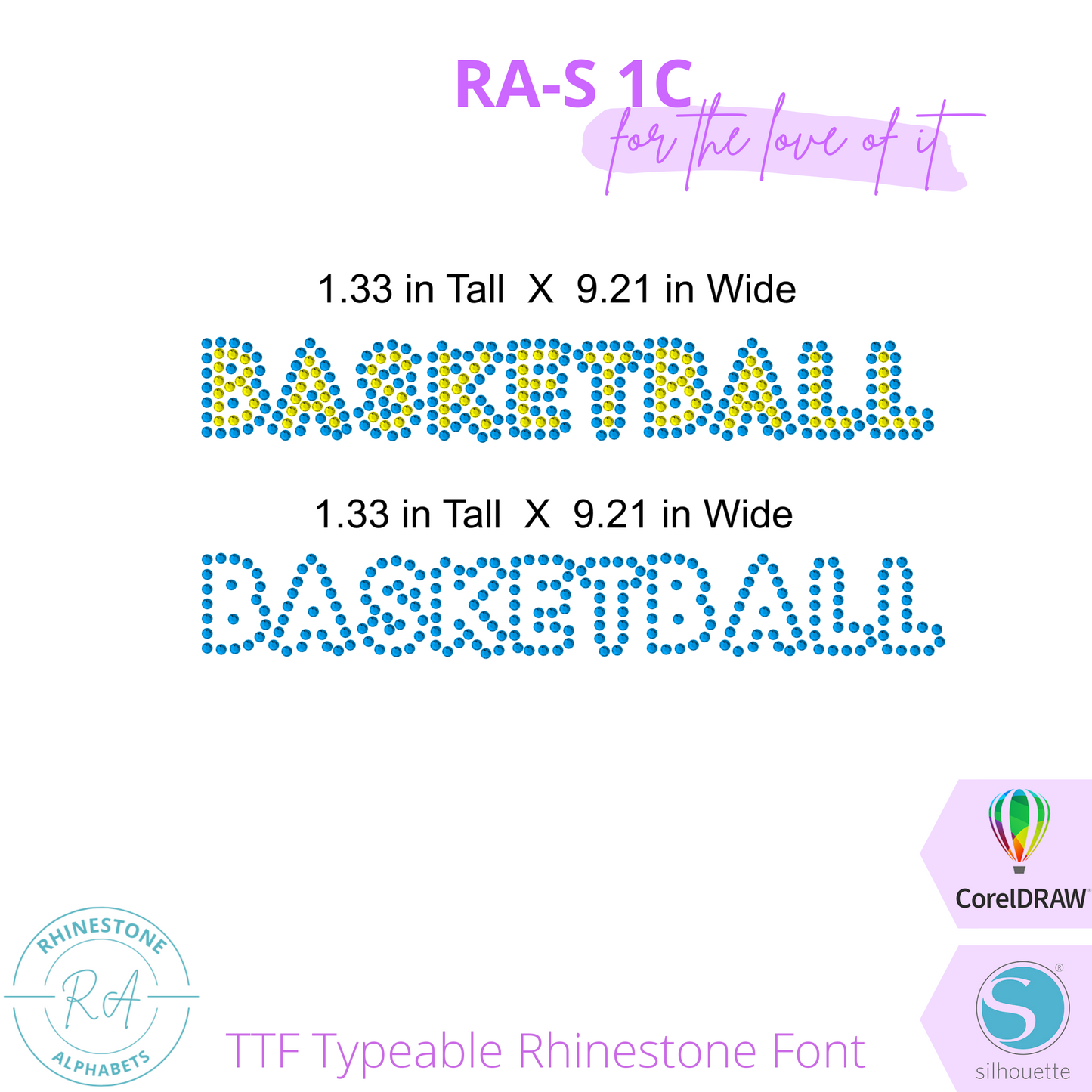 RA-S Round 1C - RhinestoneAlphabets