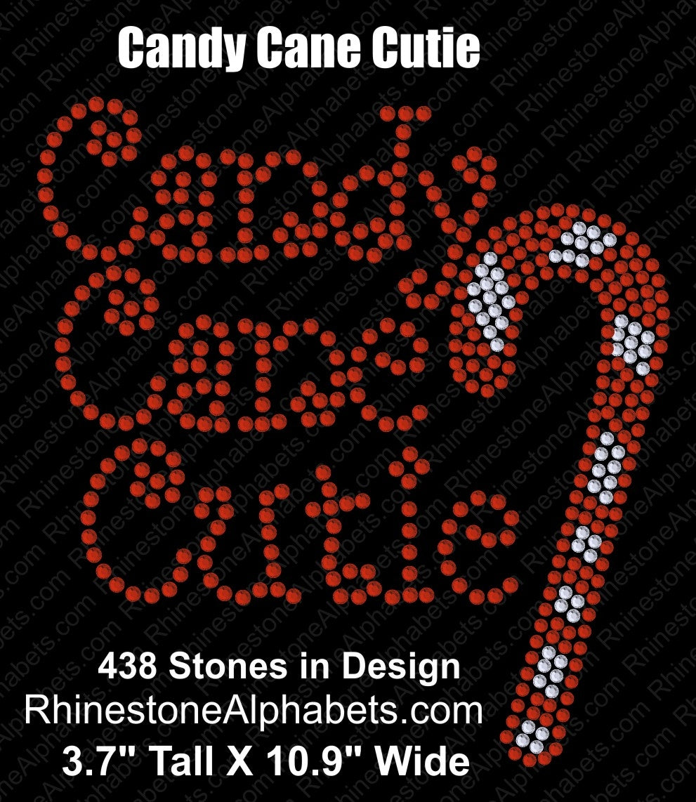 Candy Cane Cutie ...  Coming Soon! ,TTF Rhinestone Fonts & Rhinestone Designs
