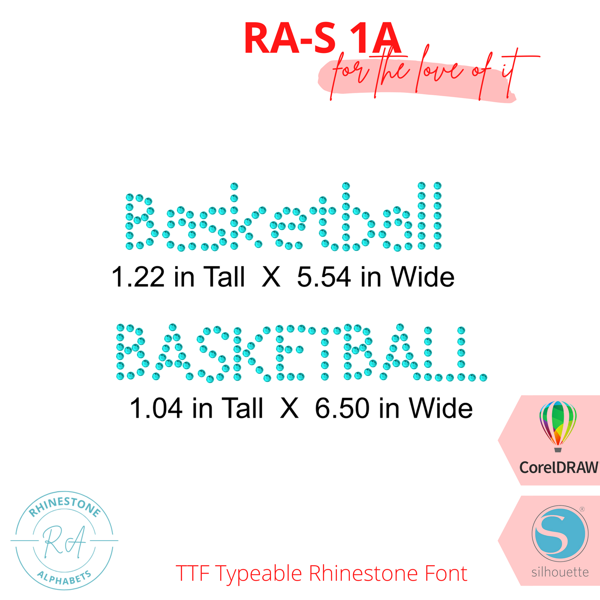 RA-S Round 1A - RhinestoneAlphabets