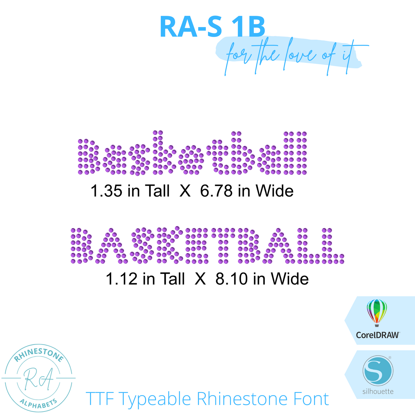RA-S Round 1B - RhinestoneAlphabets