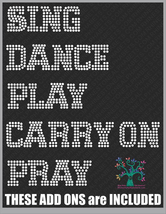 Keep Calm Style 4 ,TTF Rhinestone Fonts & Rhinestone Designs