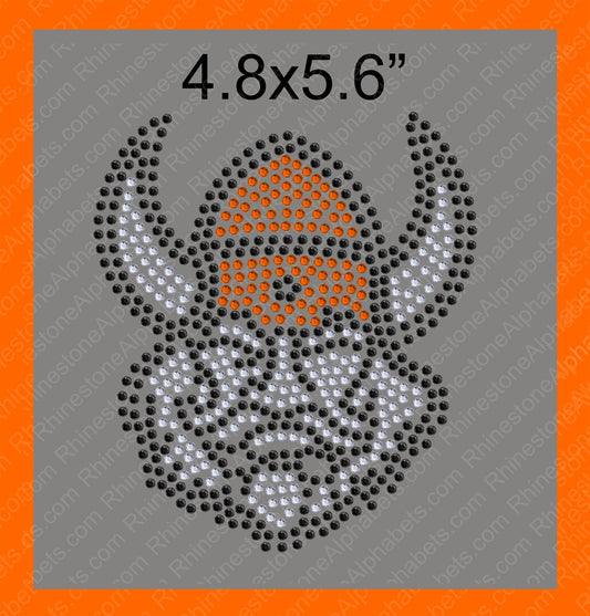 Vikings2 Rhinestone TTF  Alphabets and Rhinestone Designs