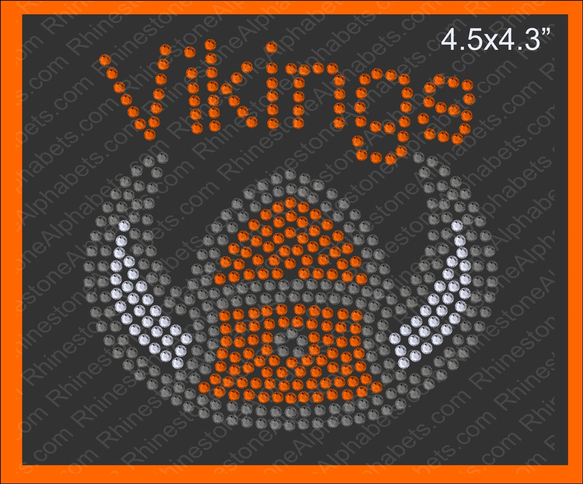 Tiny Vikings1 Rhinestone TTF  Alphabets and Rhinestone Designs