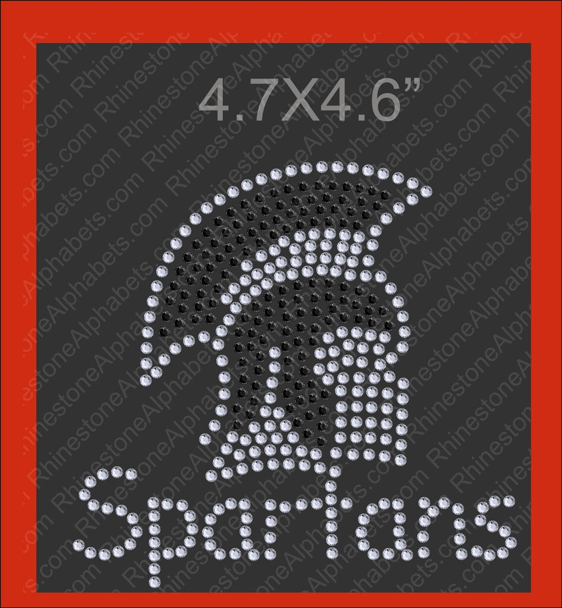 Tiny Spartans2 ,TTF Rhinestone Fonts & Rhinestone Designs