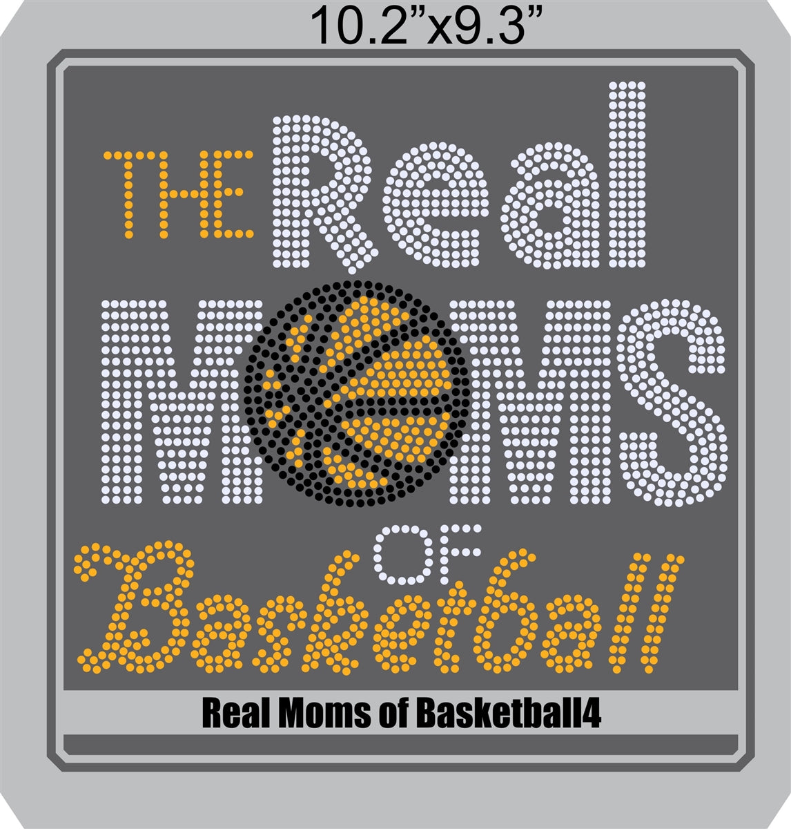 Real Moms of Baskeball Combo ,TTF Rhinestone Fonts & Rhinestone Designs