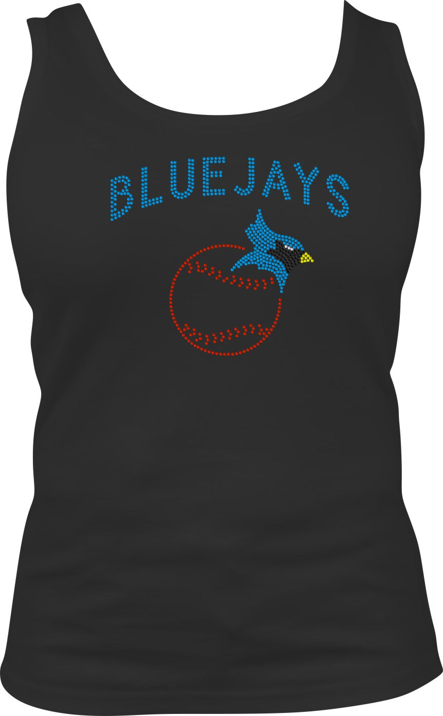 Bluejays Baseball 1 - RhinestoneAlphabets