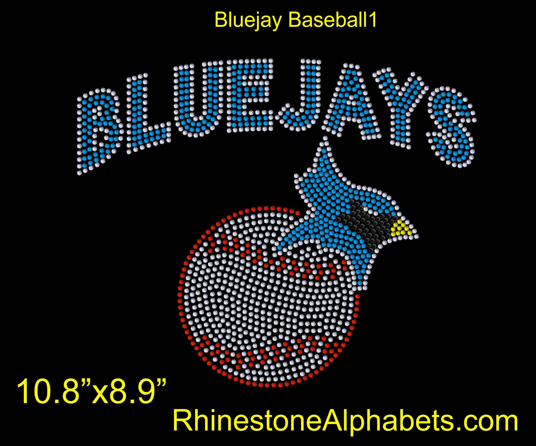 Rhinestone Mascot Designs – RhinestoneAlphabets