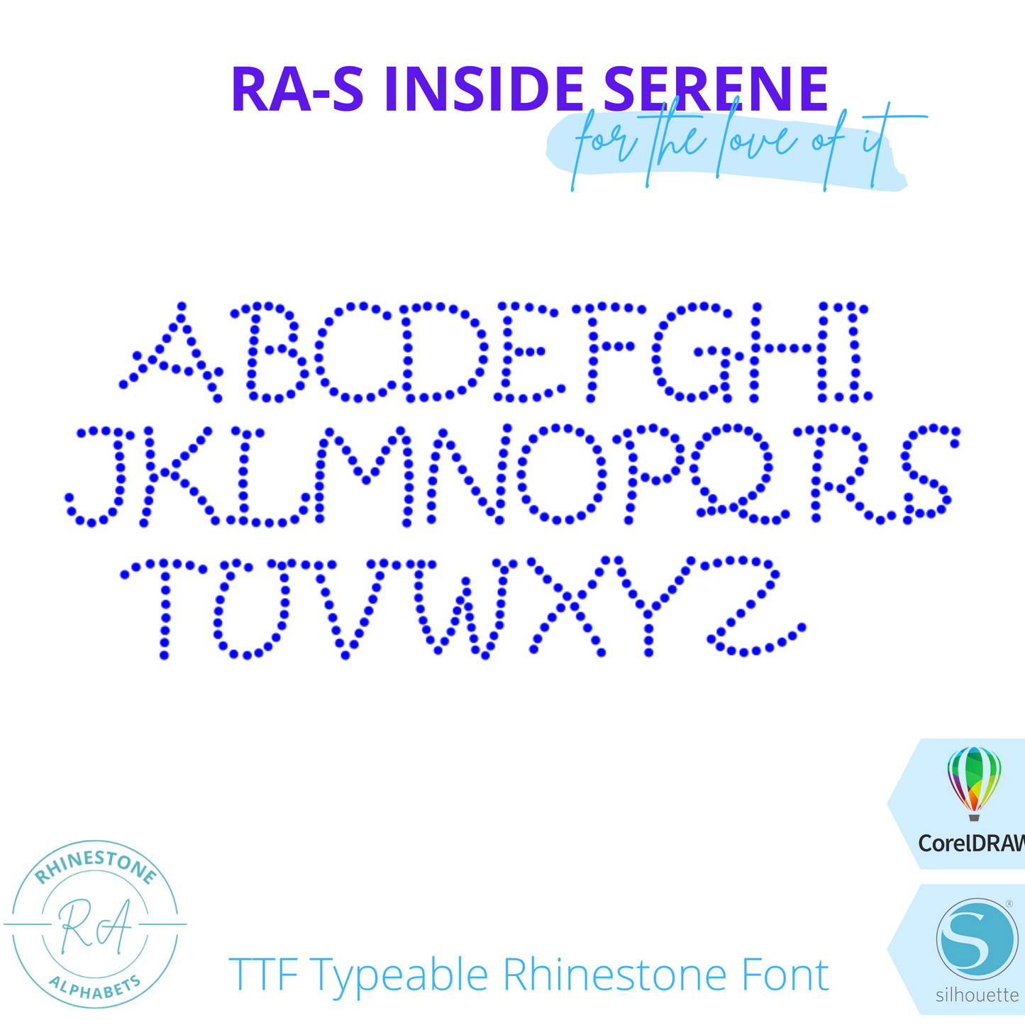 RA-S Inside Serene - RhinestoneAlphabets