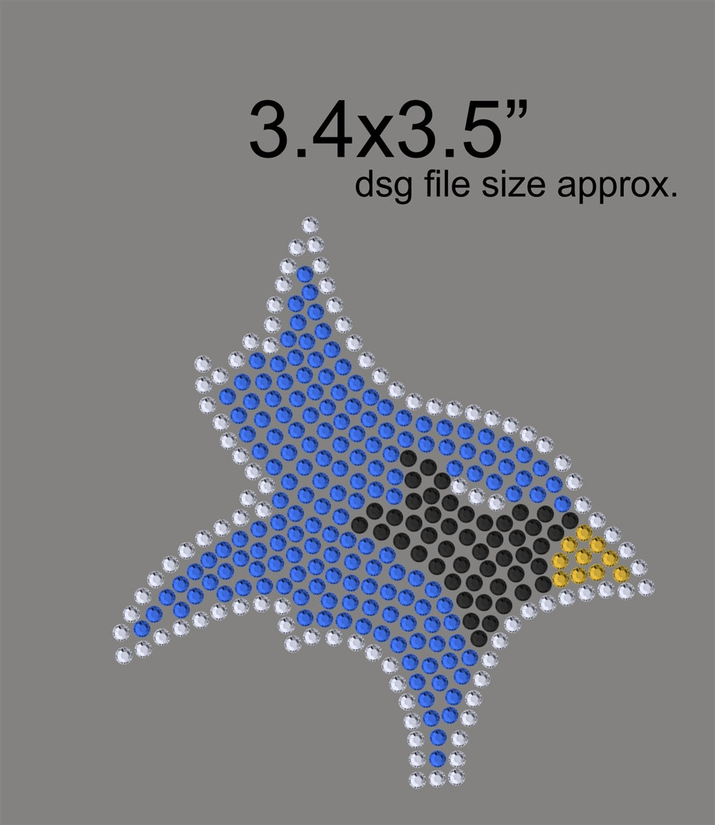 Tiny Bluejay .DSG File ,TTF Rhinestone Fonts & Rhinestone Designs
